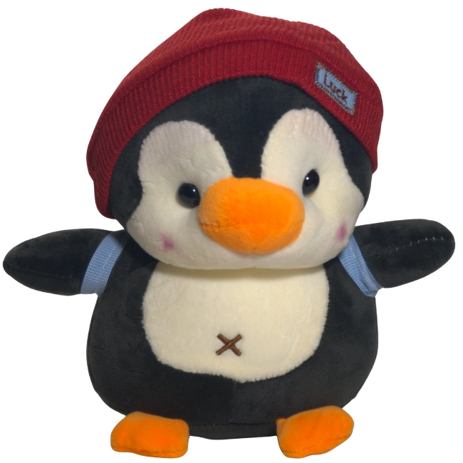 P10 - Pingüino con gorro rojo